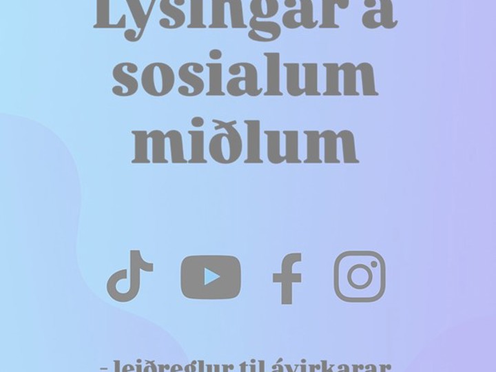 Leidreglur Forsida