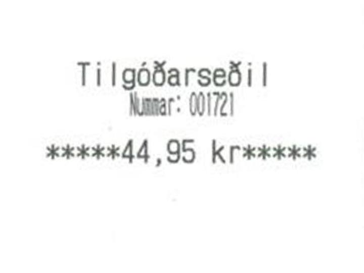 Tilgodarsedil